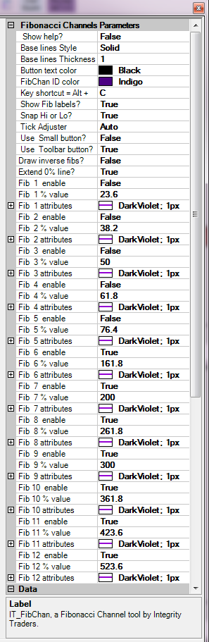 FibChanSettings